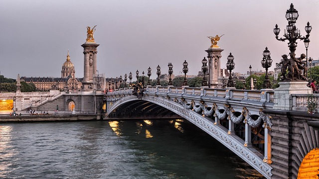 Photo of Alexandre III Bridge, Paris, France