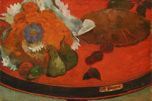 La Fête Gloanec de Paul Gauguin au musée des Beaux-arts d'Orléans pour illustrer la visite guidée 19e au musée des Beaux-Arts d'Orléans.