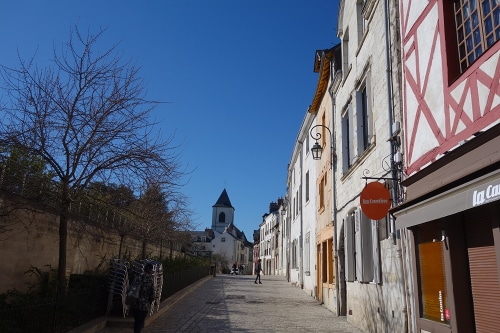 Photo du centre ancien d'Orléans pour illustrer un visite d'Orléans dans le Val de Loire, France.