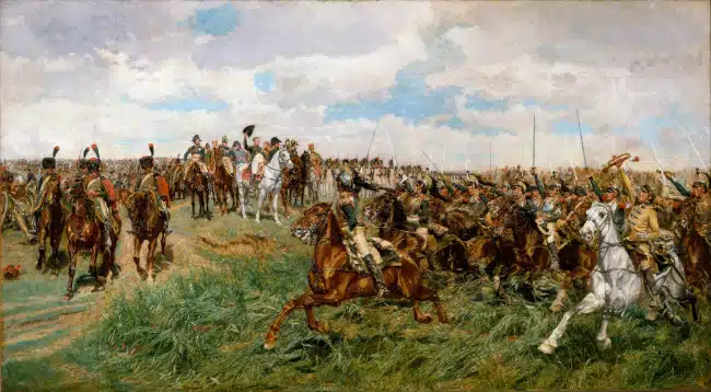 Battle of Friedland to illustrate the Napoleon Walking tour in Paris