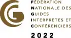 Visite guidée Orléans : Logo de la FNGIC Fédération Nationale des Guides Interprètes et Conférenciers, une garantie  de qualitée