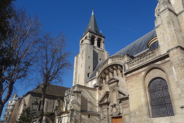 Photo of the Saint-Germain church to illustrate the Extended 3-hour Saint-Germain-Guided Tour ; Paris, France.