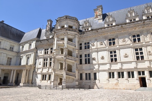Foto del castillo de Blois para ilustrar las visitas guiadas del Valle del Loira. 