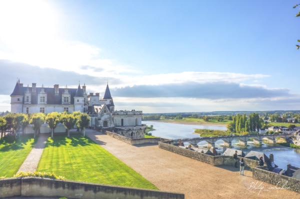 Foto del castillo de Amboise para ilustrar las visitas guiadas del  Valle del Loira