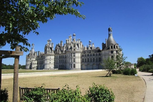 Foto del castillo de Chambord para ilustrar las visitas guiadas  del Valle del Loira.