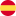 Idioma Español - menu icono