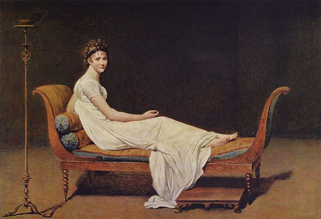 Portrait of Madame Récamier by Jacques Louis David