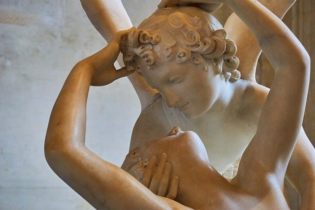Psyche revived by Cupid's Kiss by Antonio Canova px