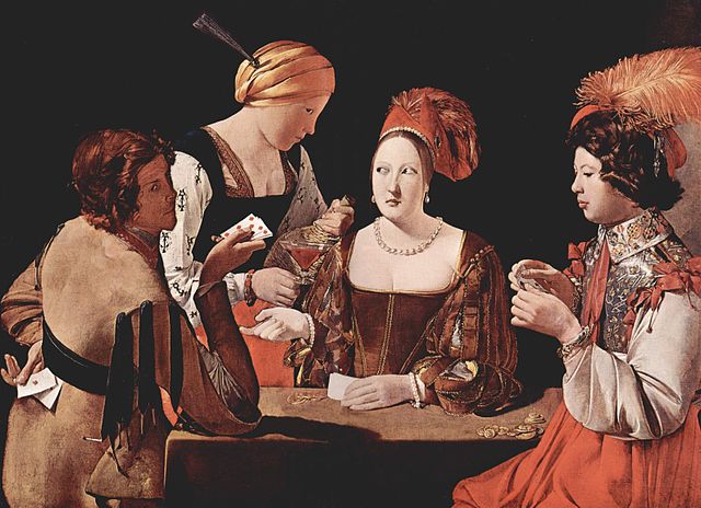 The Cheat with the Ace of Diamonds by Georges de la Tour