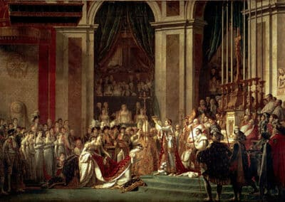 The Coronation of Napoleon by Jacques-Louis David