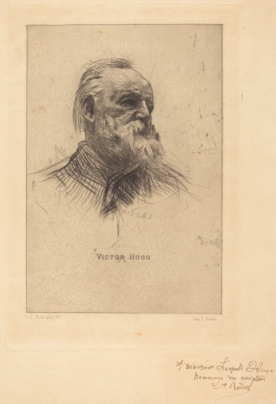 Auguste Rodin - Victor Hugo, De Trois Quarts - 1884
