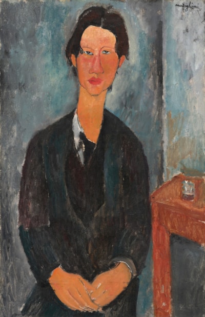 Chaim Soutine by Amedeo Modigliani 1917 nga