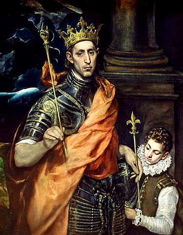Saint Louis by El Greco typ