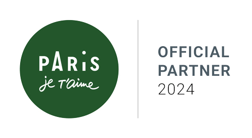 Logo Paris Tourist Office official partner 2023