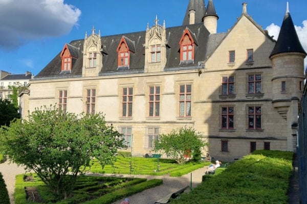 Photo of Hôtel de Sens rare civil gothic structure in Paris to illustrate Le Marais Walking Tour, Paris, France.