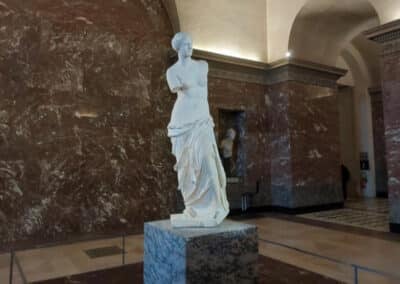 Venus de Milo, ancient Greece Hellenistic sculpture.