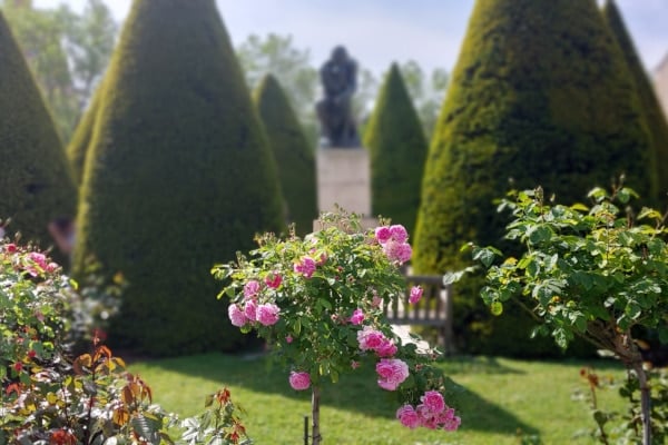 Sited in Front of the Thinker Paris France
