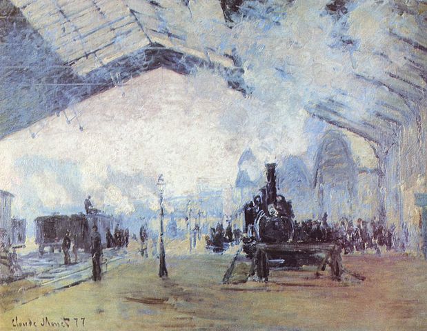 Arrival of the Normandy Train, Gare Saint-Lazare Claude Monet