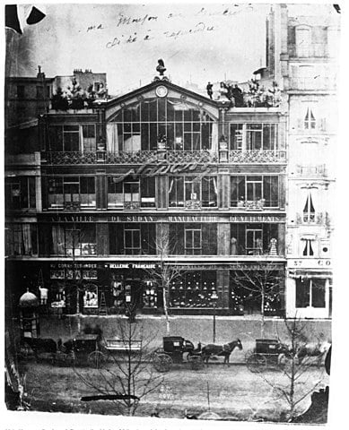 Atelier Nadar 35 Boulevard des Capucines - Photo 1860 par Nadar.