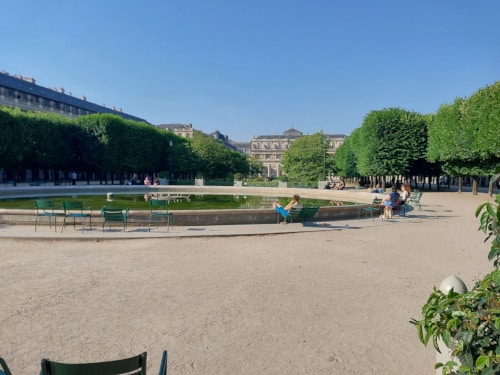 Central pond - Palais-Royal Garden