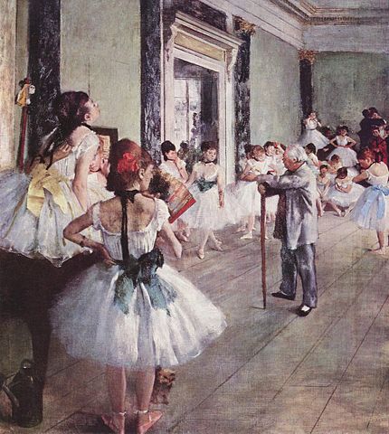 Impressionist art Paris: Edgar Degas - the Dance.