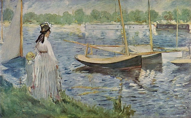 Edouard Manet Banks of the Seine at Argenteuil - 1874