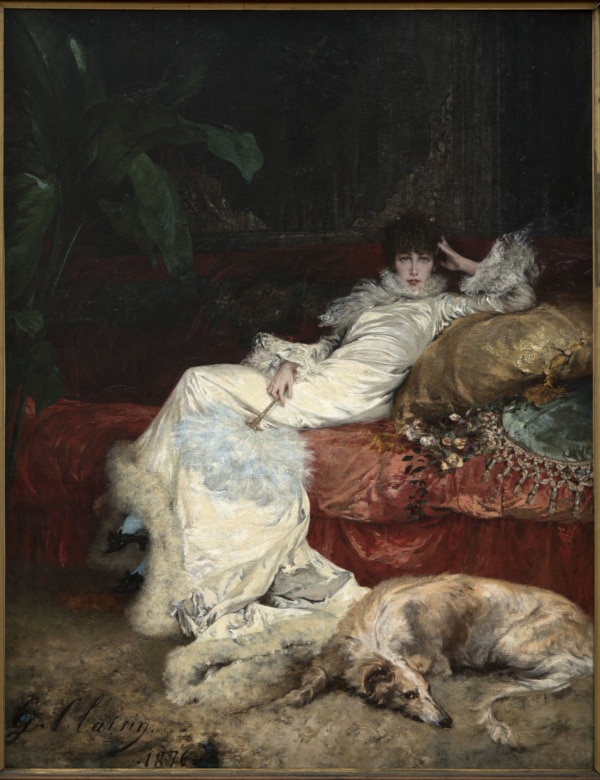 Petit Palais Paris Museum of Fine Arts - Sarah Bernhardt portrait.