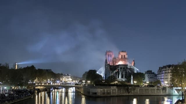 Notre-Dame de Paris cathedral - April 15, 2019 fire.
