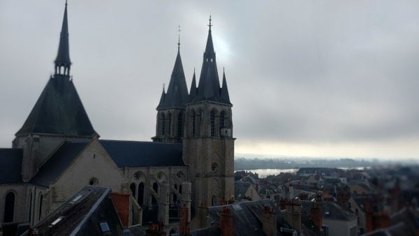 Saint Nicolas Saint Lomer church Blois, Loire Valley.